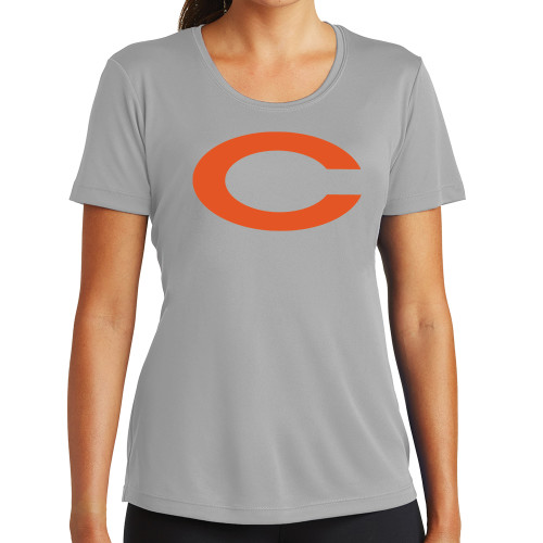 Celina High School Womens Grey Performance Short Sleeve Tee