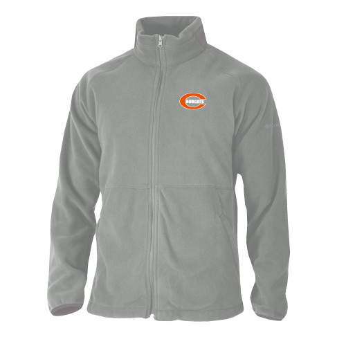  Columbia Grey Everest Ridge Fleece Full Zip Jacket - C - Bobcats