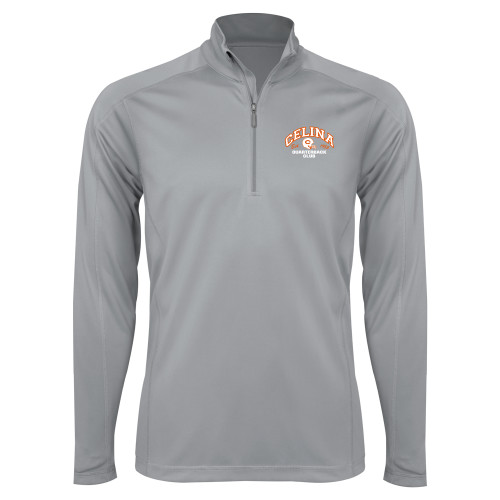  Syntrel Platinum Interlock 1/4 Zip - QB Club Embroidery