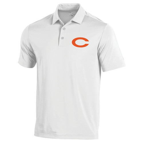 Celina High School Under Armour White Performance Polo