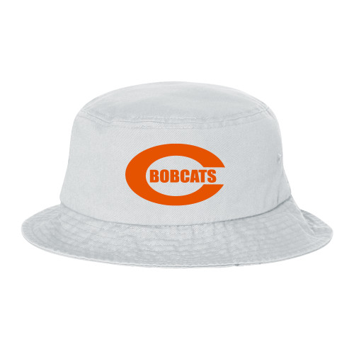  Sportsman White Bucket Hat - C - Bobcats