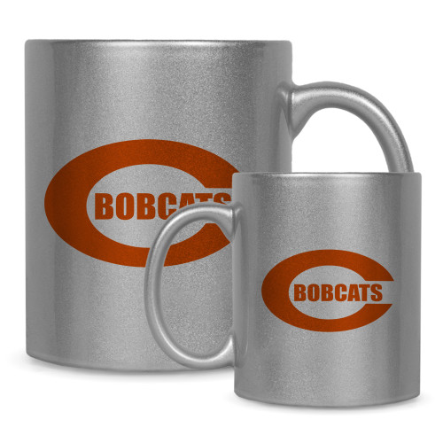  Full Color Silver Metallic Mug 11oz - C - Bobcats