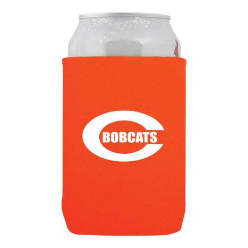 Neoprene Orange Can Holder - C - Bobcats