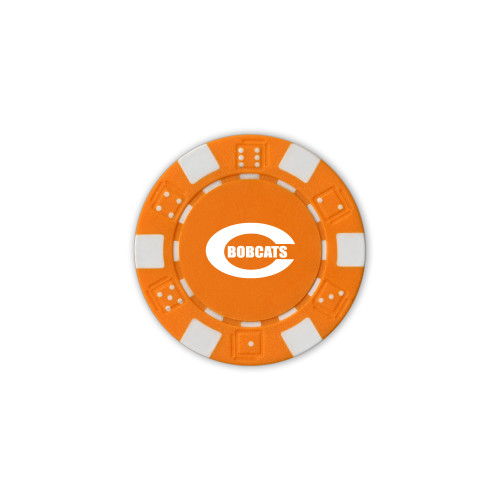  Orange Game Chip - C - Bobcats