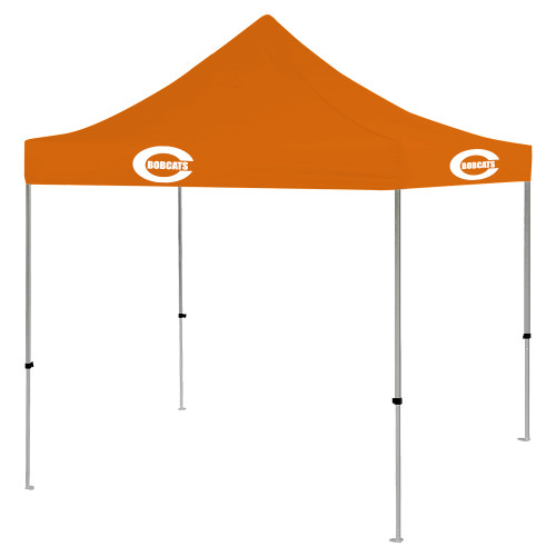  9 ft x 9 ft Orange Tent - C - Bobcats