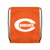 Thumbnail image for  Orange Drawstring Backpack