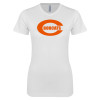 Thumbnail image for  Next Level Womens White Boyfriend Tee
