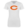 Thumbnail image for  Next Level Womens White Boyfriend Tee