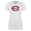 Thumbnail image for  Next Level Womens White Boyfriend Tee