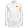 Thumbnail image for  Syntrel Womens White Interlock 1/4 Zip