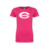 Thumbnail image for  Next Level Girls Fuchsia Fashion Fit T Shirt
