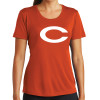 Thumbnail image for  Womens Orange Performance Tee