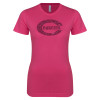 Thumbnail image for  Next Level Womens Fuchsia Boyfriend Tee