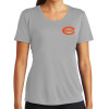 Thumbnail image for  Womens Grey Performance Short Sleeve Tee
