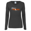 Thumbnail image for  Womens Dark Heather Long Sleeve V Neck Tee 