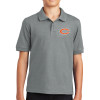 Thumbnail image for  Youth Grey Silk Touch Polo