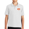 Thumbnail image for  Youth White Silk Touch Polo