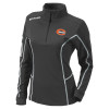 Thumbnail image for  Columbia Womens Omni Wick Charcoal 1/4 Zip