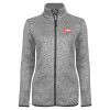 Thumbnail image for  Womens Grey Heather Fleece Jacket