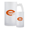 Thumbnail image for  Full Color Decorative Frosted Glass Mug 16oz