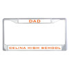 Thumbnail image for  Dad Metal License Plate Frame in Chrome