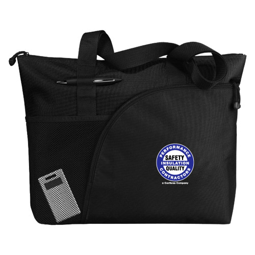 Excel Black Sport Utility Tote-Performance Insulation Contractors