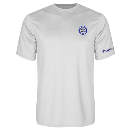 White Performance Tee-Performance Insulation Contractors