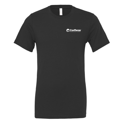 Bella + Canvas Black Jersey Cotton T Shirt-ConTeras Industrial Group