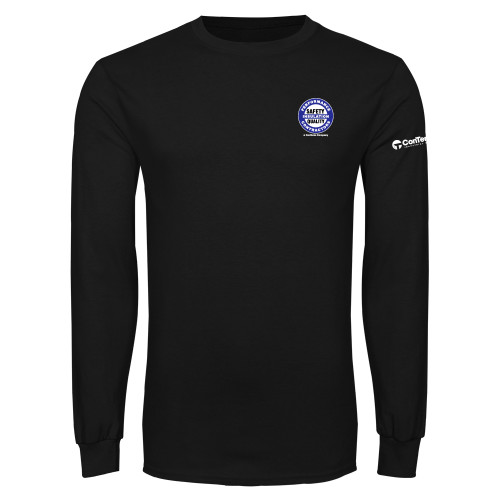 Black Long Sleeve T Shirt-Performance Insulation Contractors