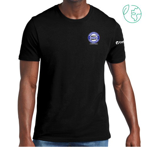 Allmade Black Organic Cotton Tee-Performance Insulation Contractors
