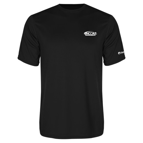 Black Performance Tee-Incorp