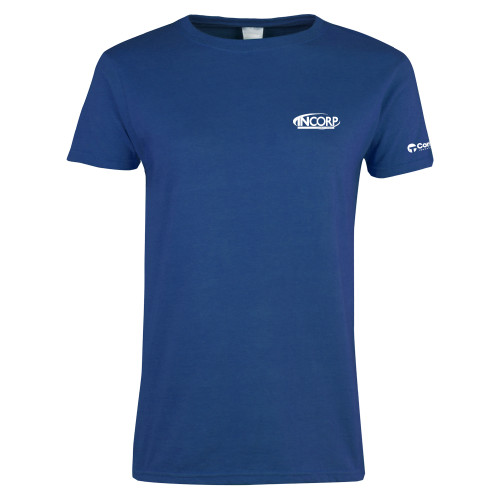 Womens Royal Short Sleeve Tee-Incorp
