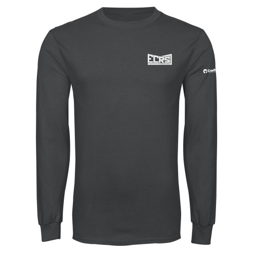 Charcoal Long Sleeve T Shirt-ECRS