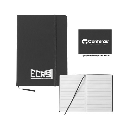 5x7 Black Hard Cover Journal-ECRS