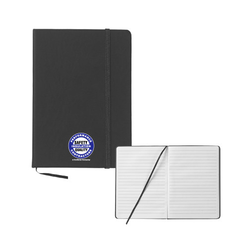 5x7 Black Hard Cover Journal-Performance Insulation Contractors