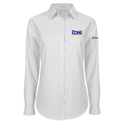 Womens White Oxford Shirt-ECRS