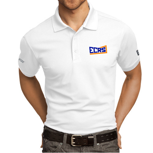 OGIO White Caliber 2.0 Polo-ECRS