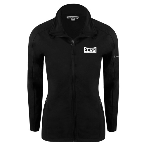 Womens Black Softshell Jacket-ECRS