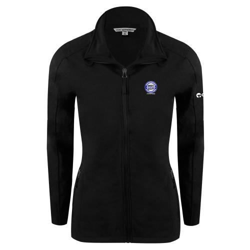 Womens Black Softshell Jacket-Performance Insulation Contractors