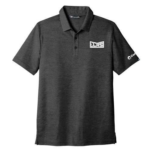 TravisMathew Black Oceanside Heather Polo-ECRS