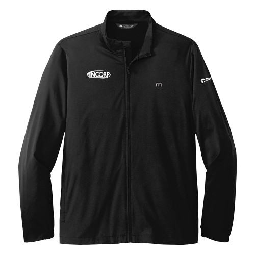 TravisMathew Black Surfside Full Zip Jacket-Incorp
