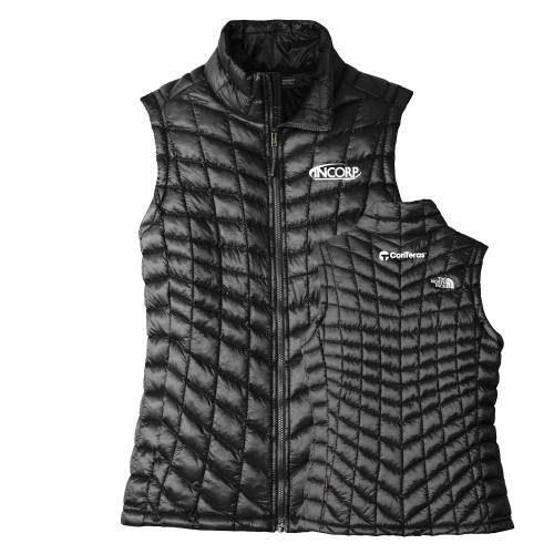 The North Face Womens Thermoball Black Trekker Vest-Incorp