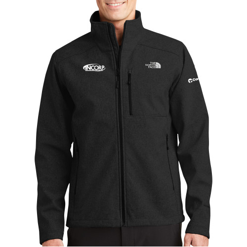 The North Face Black Apex Barrier Softshell Jacket-Incorp
