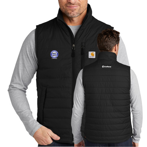 Carhartt Black Gilliam Vest-Performance Insulation Contractors
