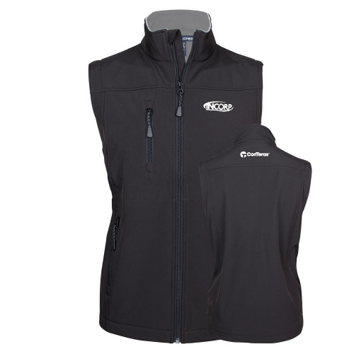 Black Premium Softshell Vest-Incorp