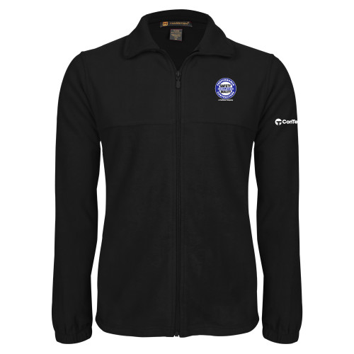 Black Fleece Full Zip Jacket-Performance Insulation Contractors