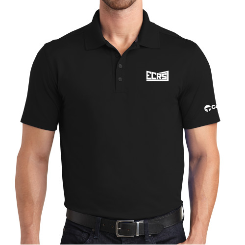 OGIO Black Metro Polo-ECRS