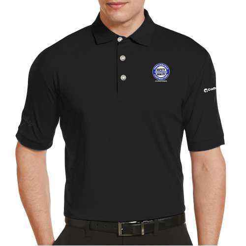 Callaway Black Tonal Polo-Performance Insulation Contractors