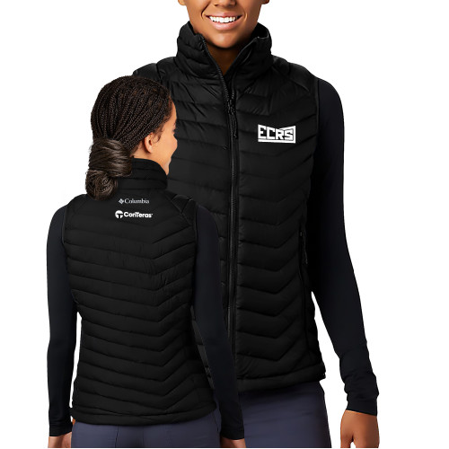 Columbia Womens Black Powder Lite Vest-ECRS
