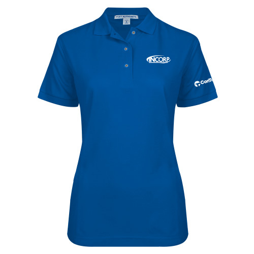 Womens Silk Touch Royal Pique Polo-Incorp